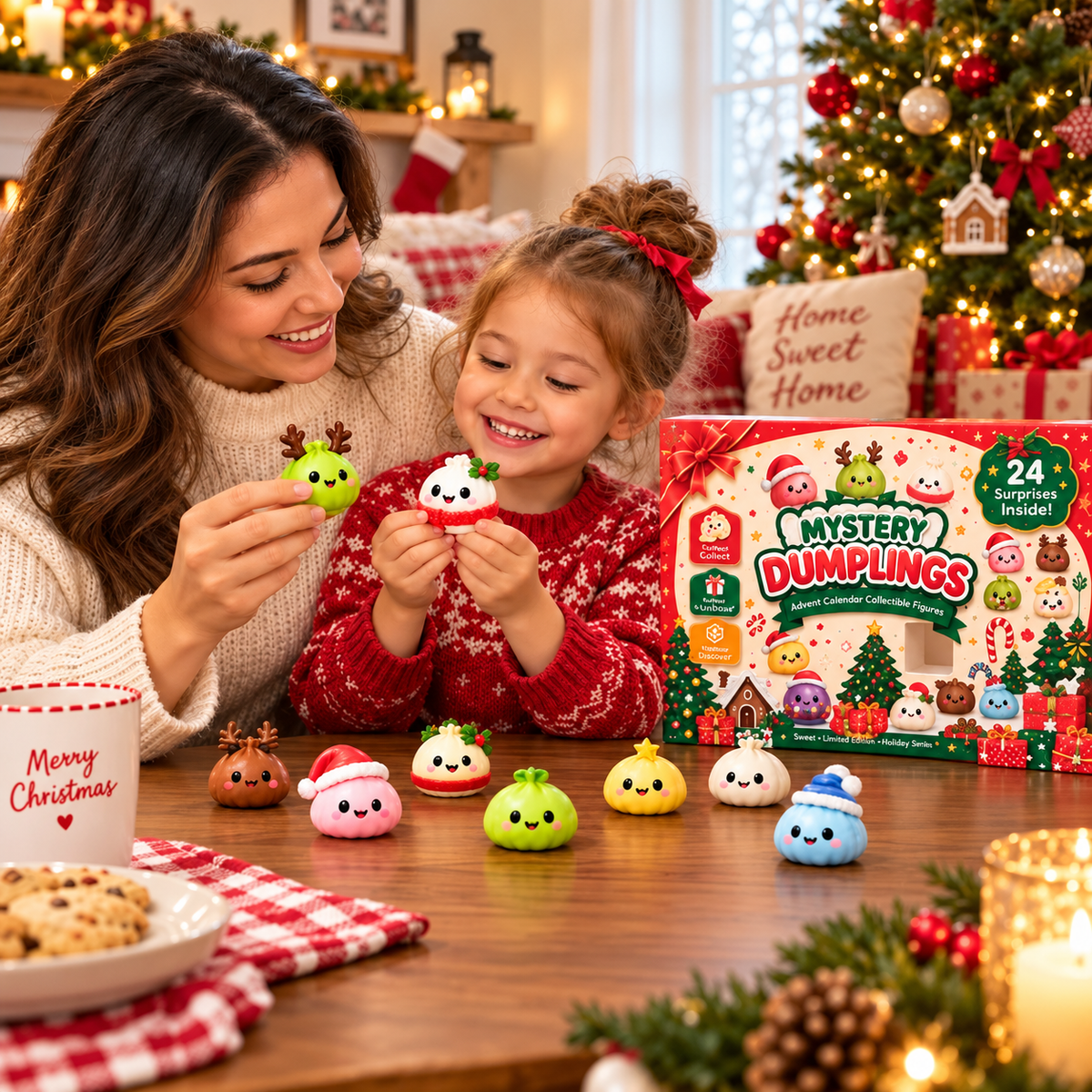 Mystery Dumplings Squishy Advent Calendar - 2026 Edition