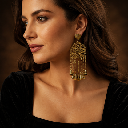 Bohemian Tassel Drop Earrings
