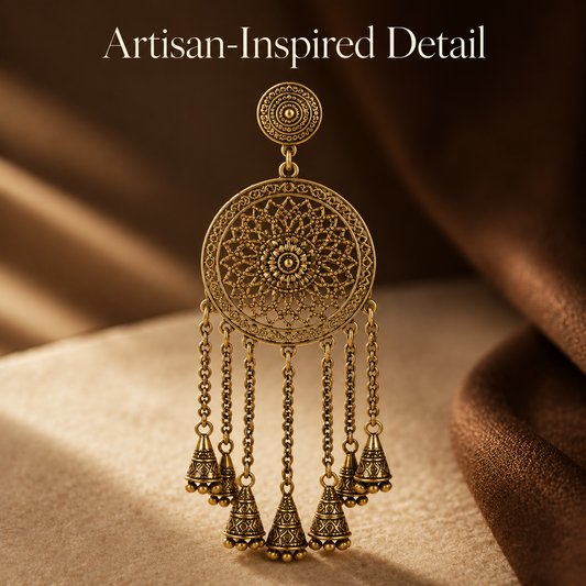 Bohemian Tassel Drop Earrings