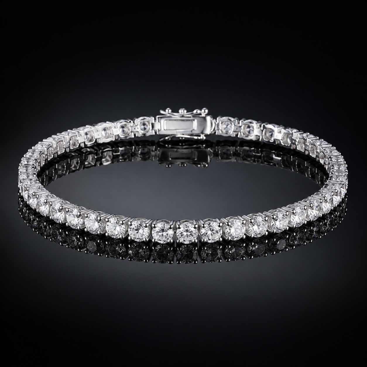 Classic Crystal Tennis Bracelet