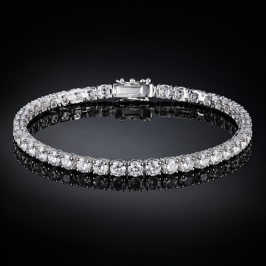 Classic Crystal Tennis Bracelet