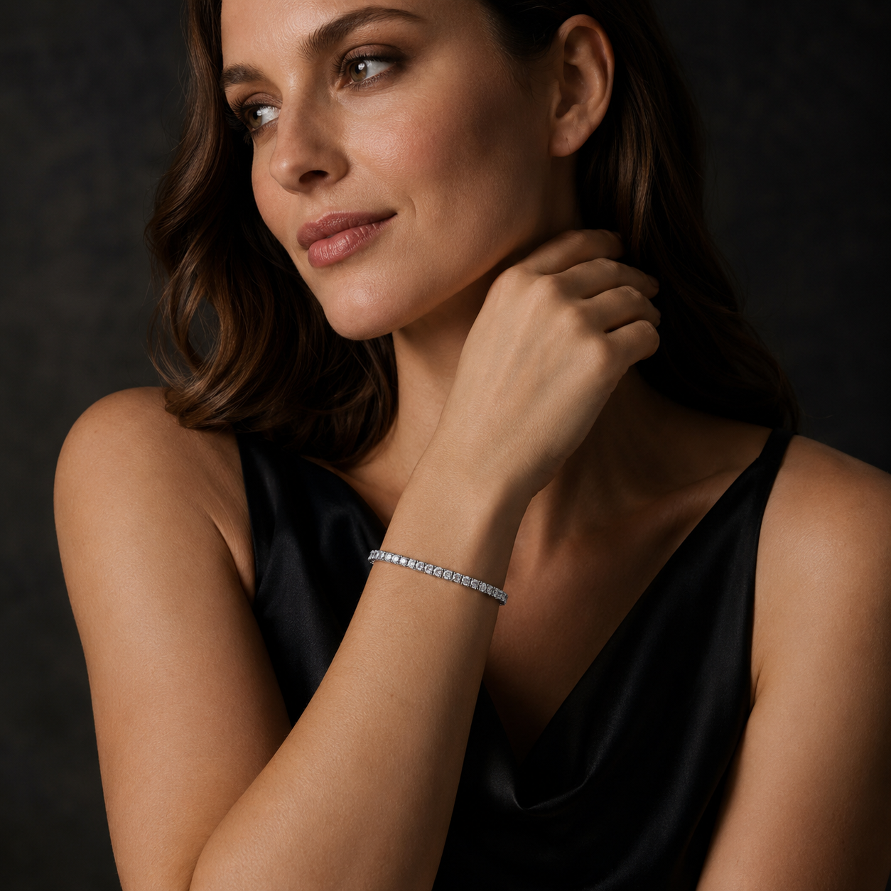 Classic Crystal Tennis Bracelet